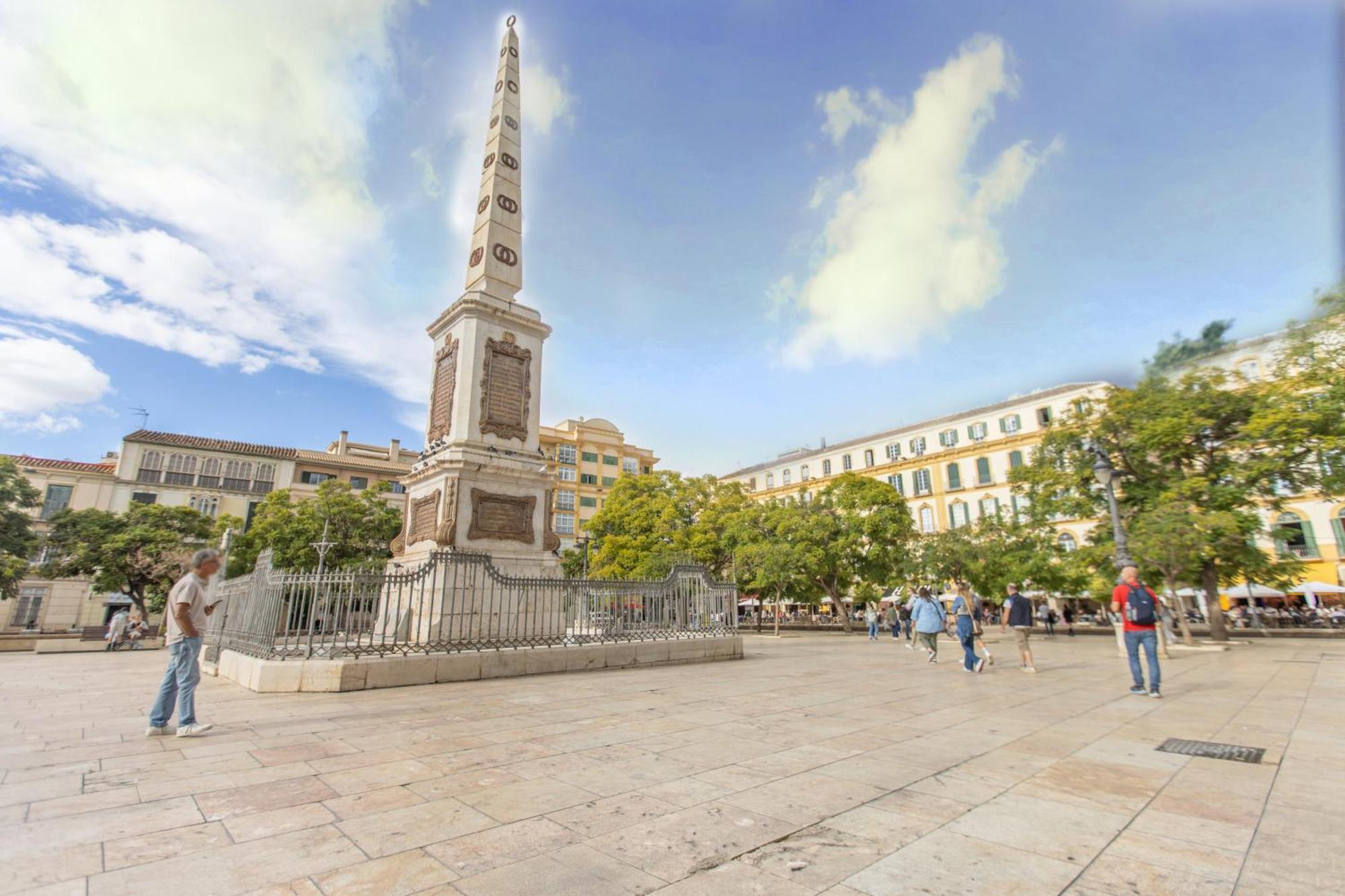 Homely Malaga San Juan De Letran Plaza De La Merced Екстериор снимка